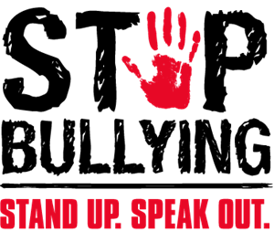 quote that says stop bullying. stand up, speak out.