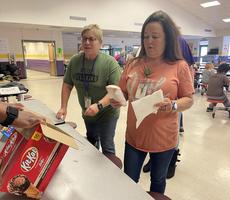 teachers getting a kitkat chocolate