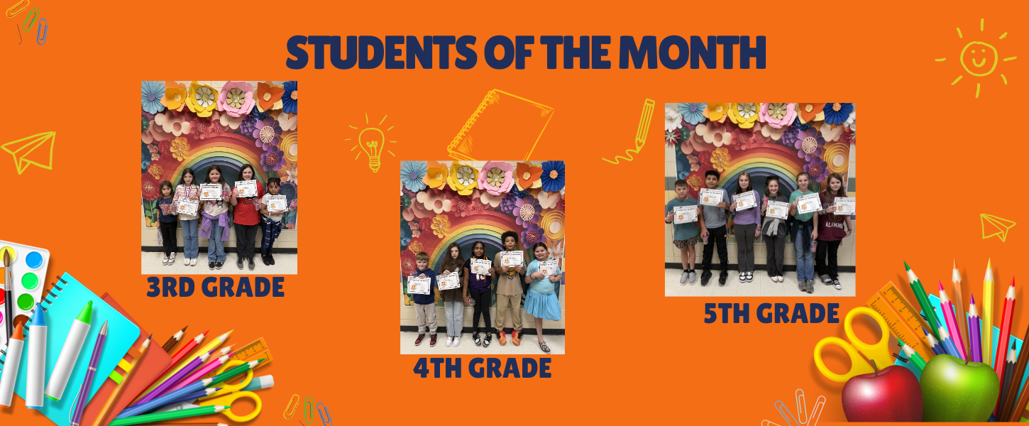 students of the month