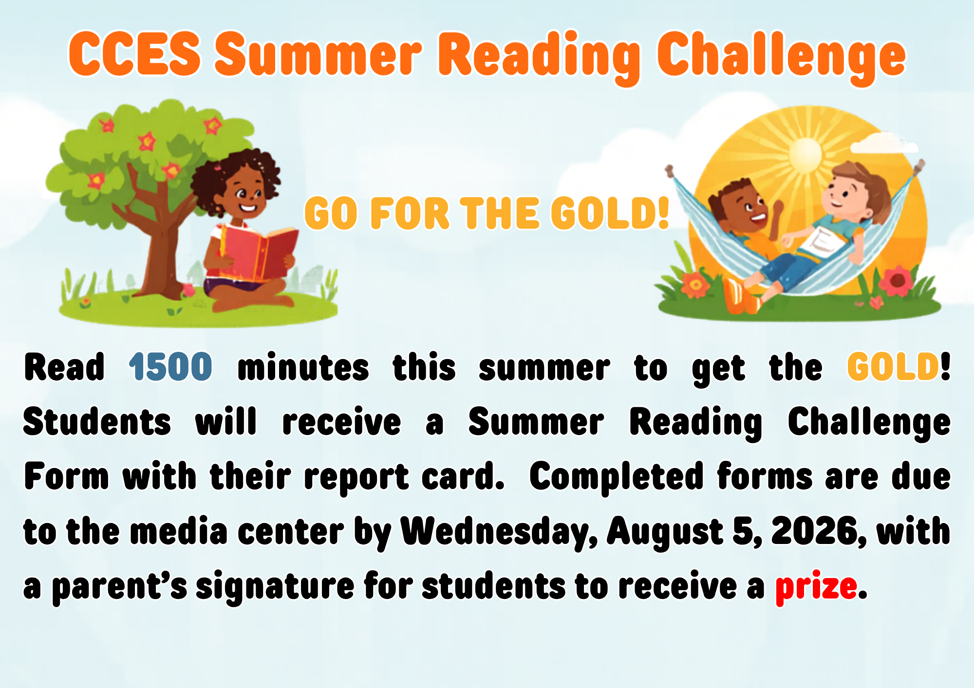 cces summer reading challenge