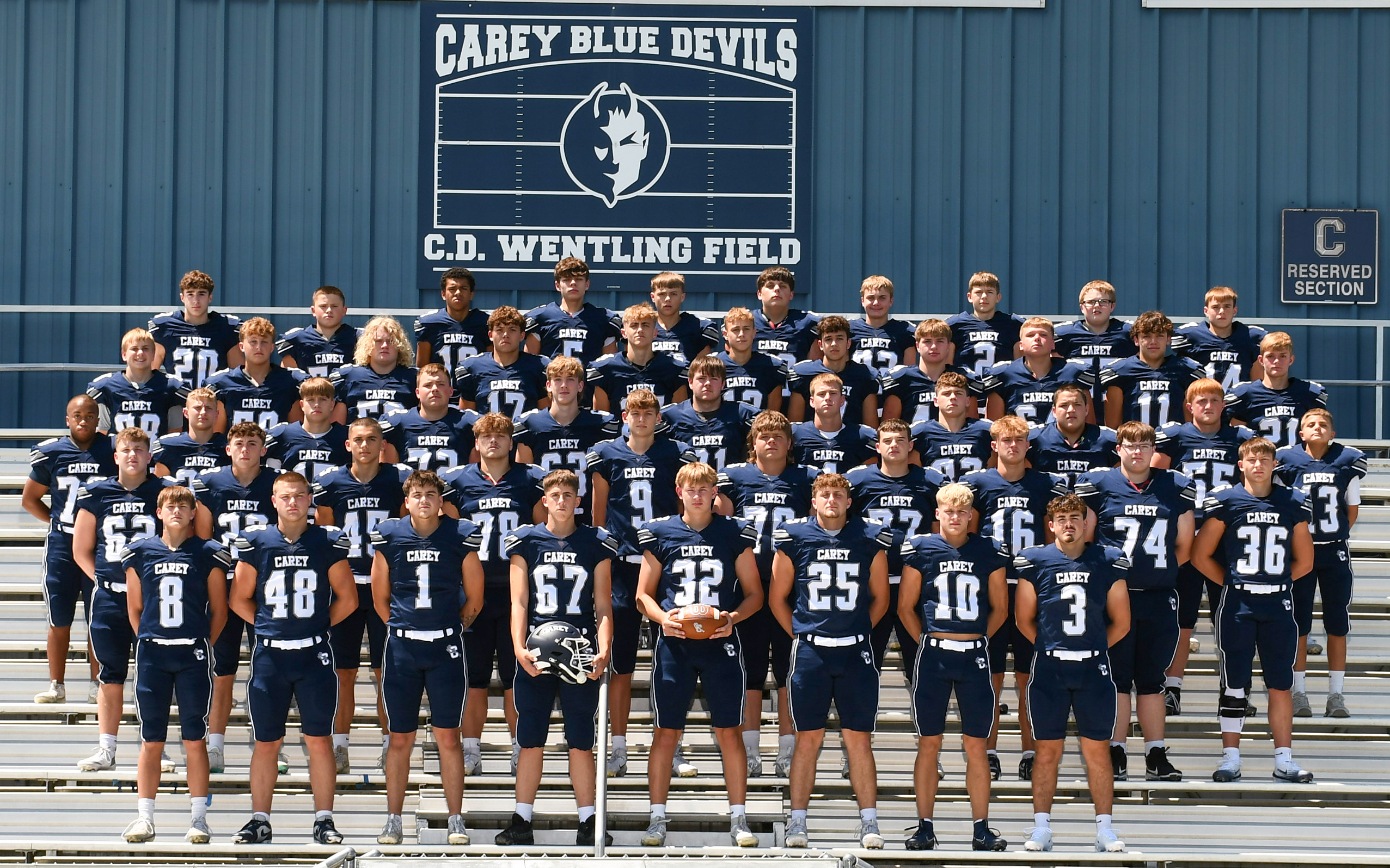 2026 Varsity Football Team Pic