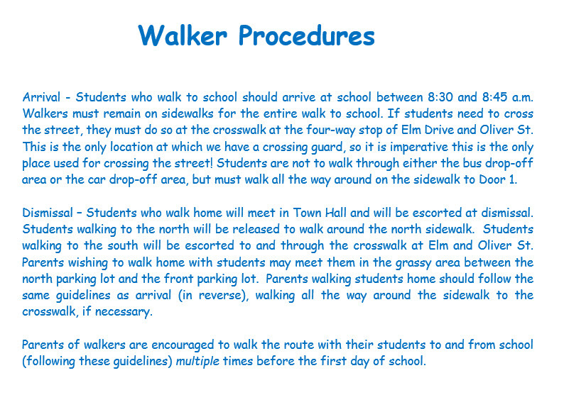 walker procedures list