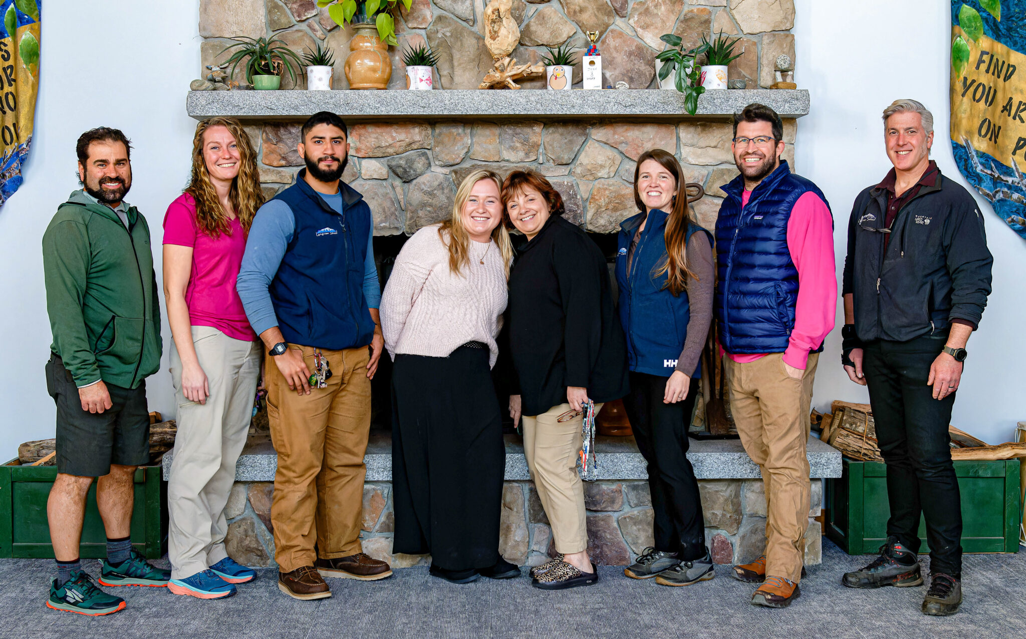 L to R: Anthony Ferrante, Holly Rousseau, Seve Burgos, Lexi Fitzpatrick, Sarah Jerome, Nicole MacVane, Glen Costello, Brian Miskinis.