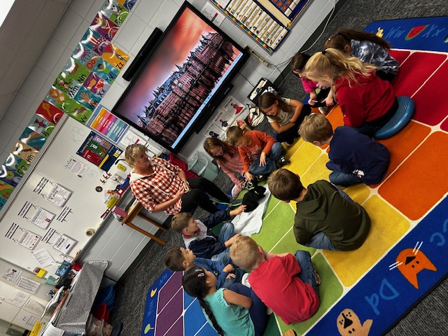 Class time with Scrump