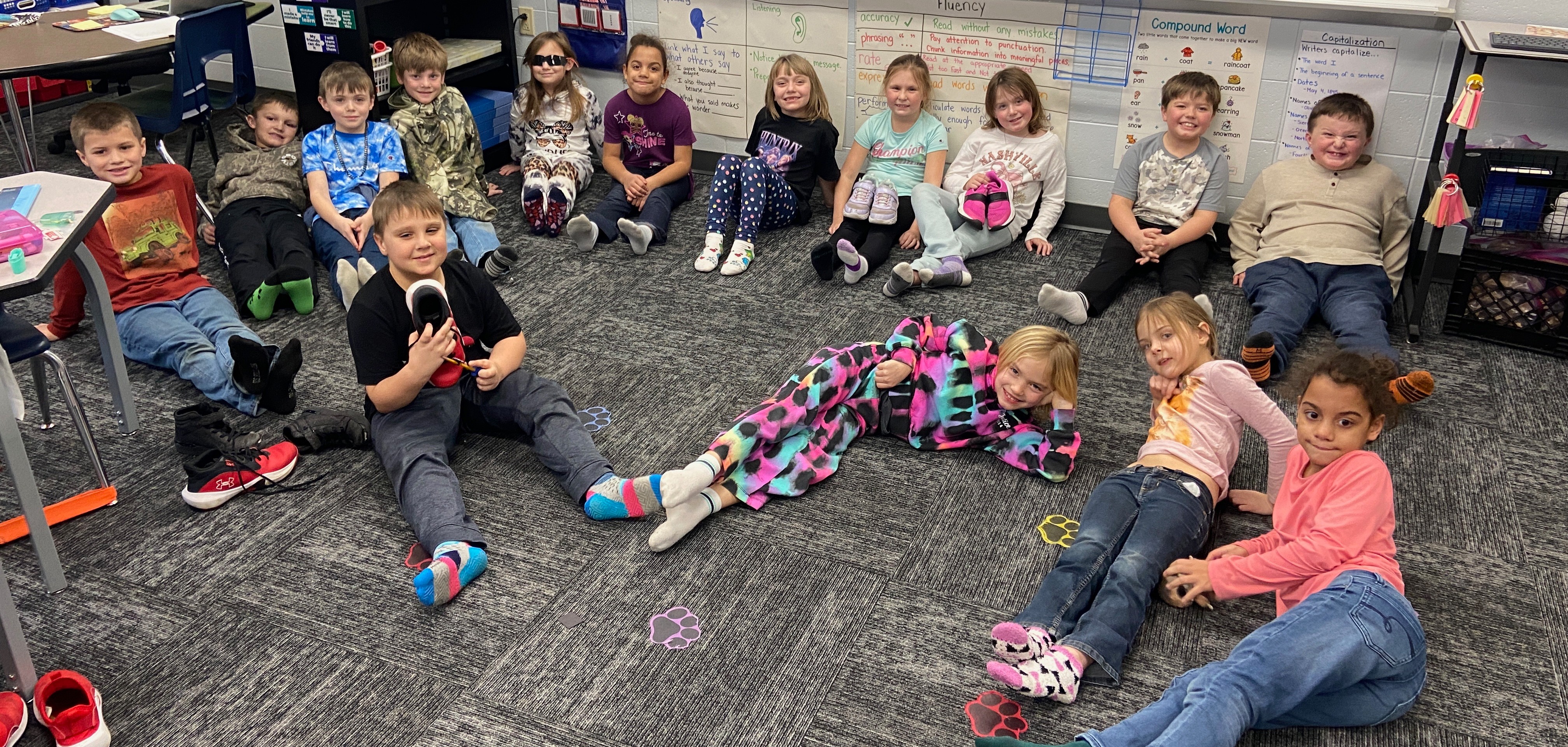 2nd grade Mrs. B's class 