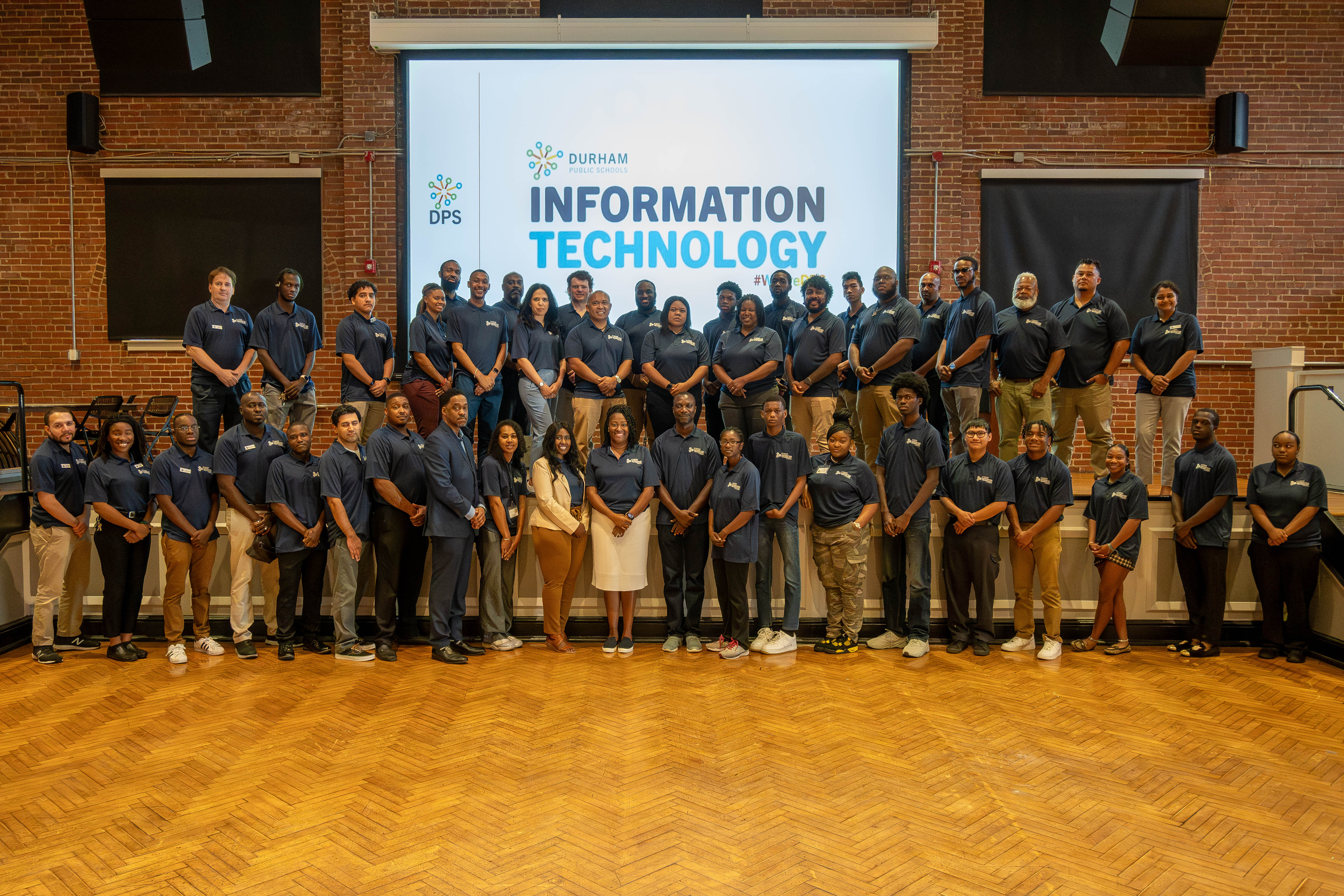 Information Technology Services Department Staff Photo Group