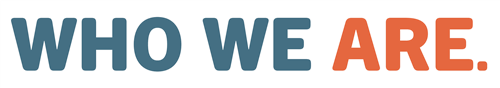 who we are banner