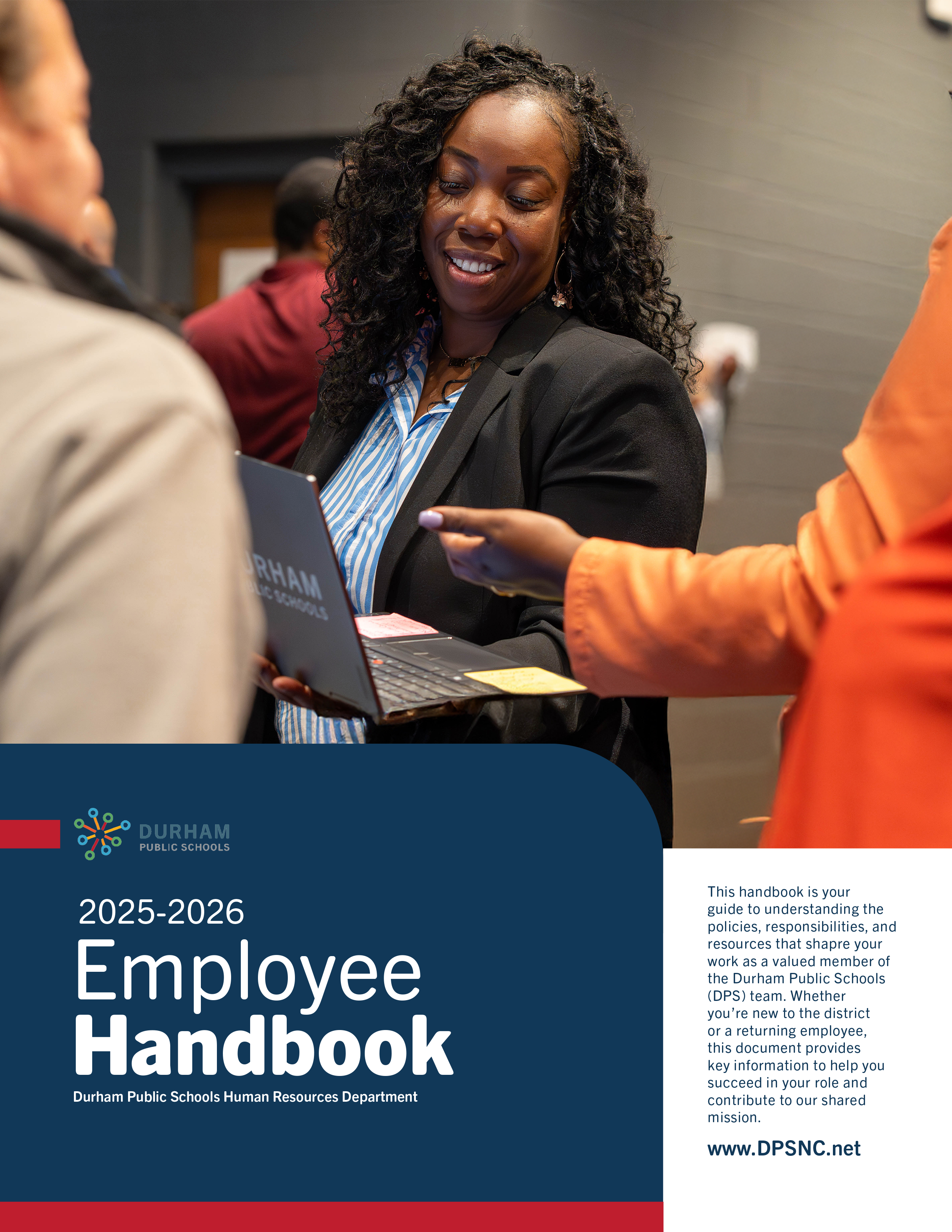 Employee Handbook Cover 2025-26