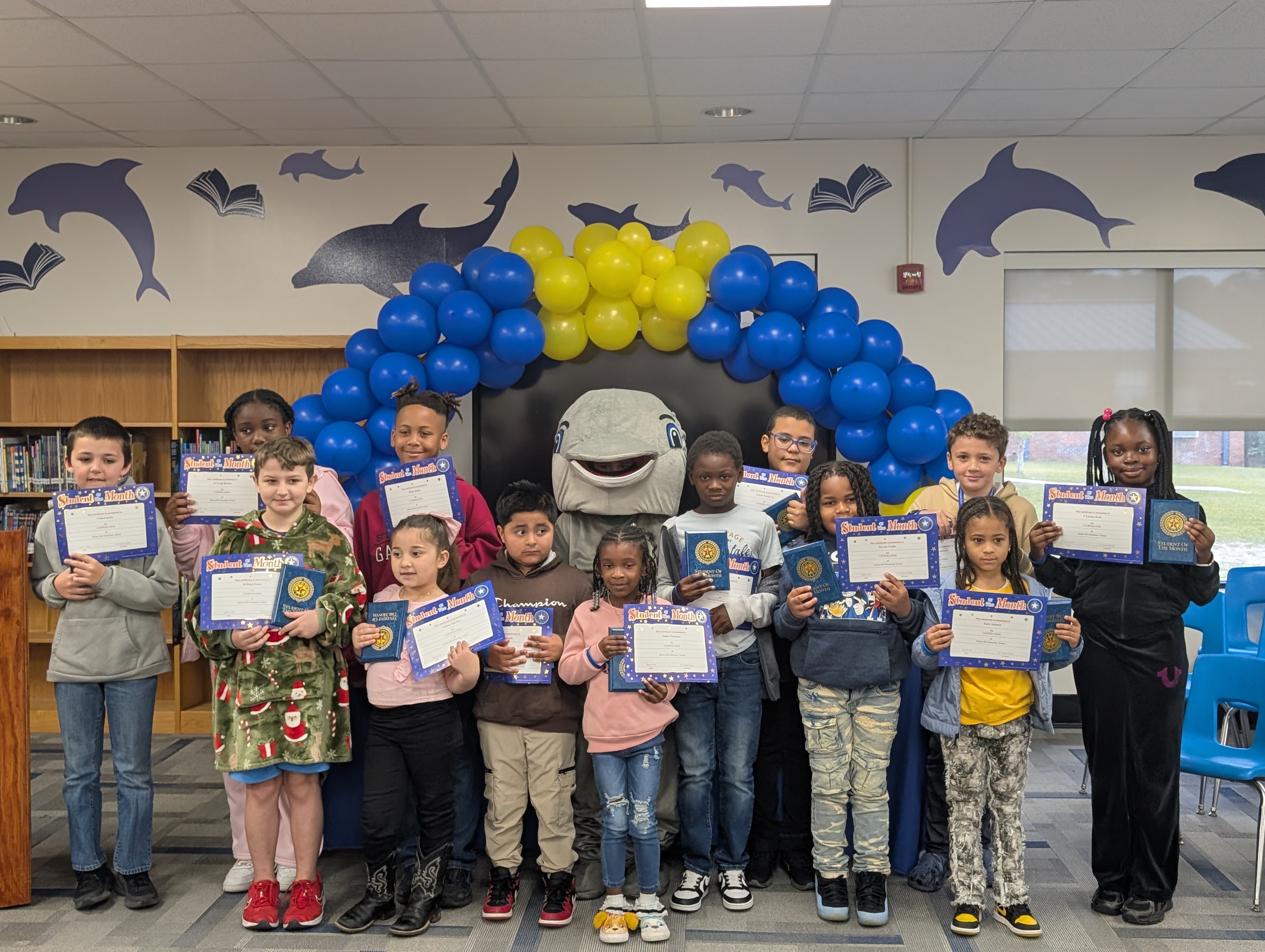 March Character Students