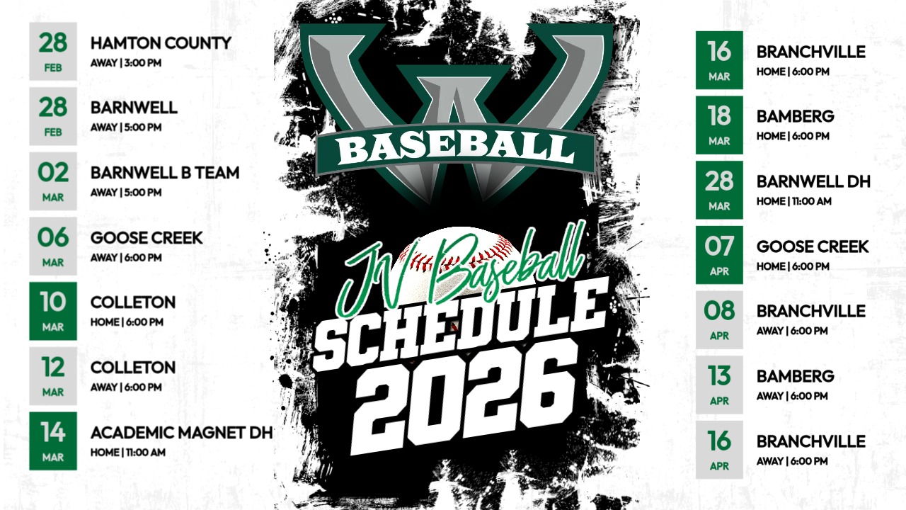 JV Baseball Schedule