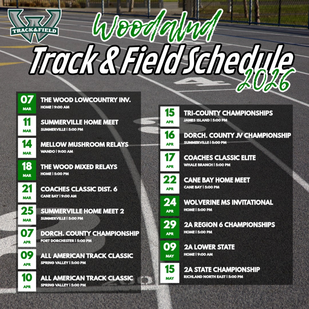 Track & Field Schedule