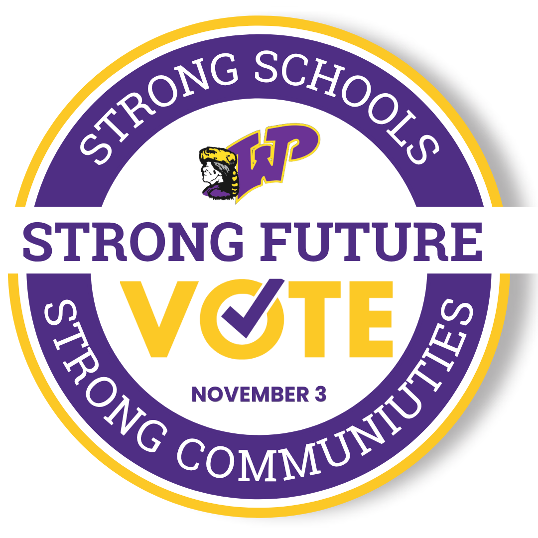 Strong schools, strong communities, strong future. Vote November 3.