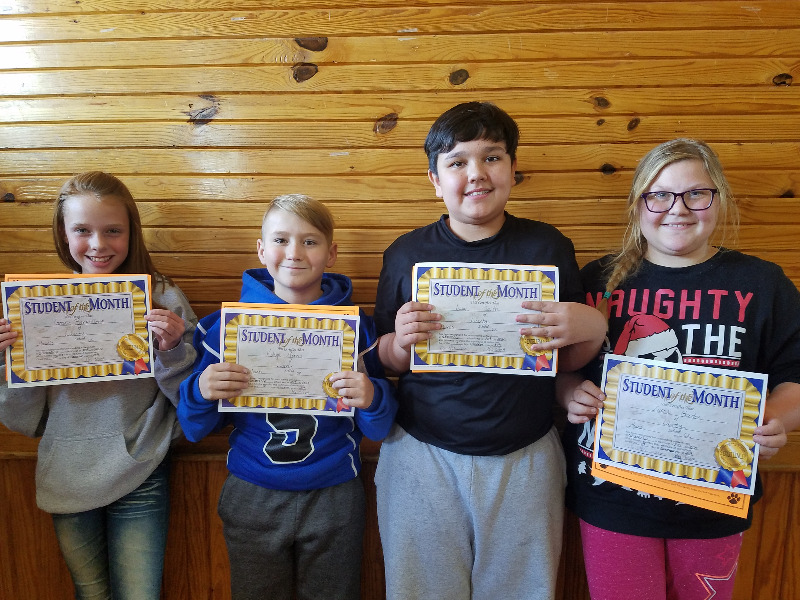The Middle School celebrated the 1st quarter Terrific Tigers