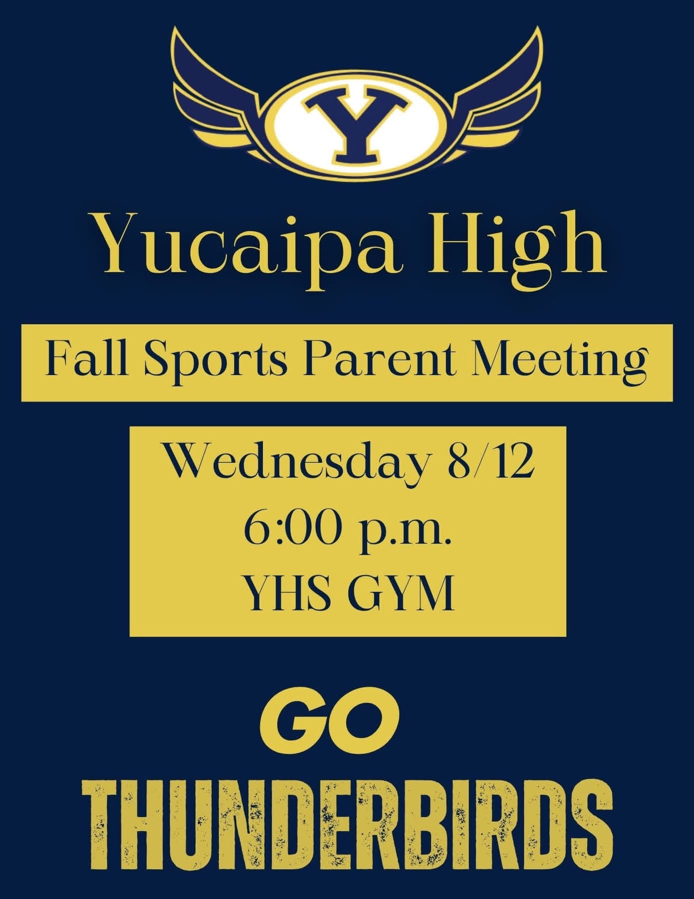 Parent Meeting