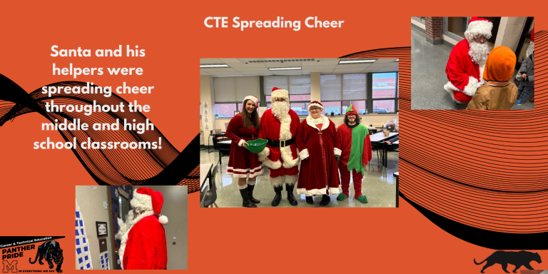 CTE Spreading Cheer!