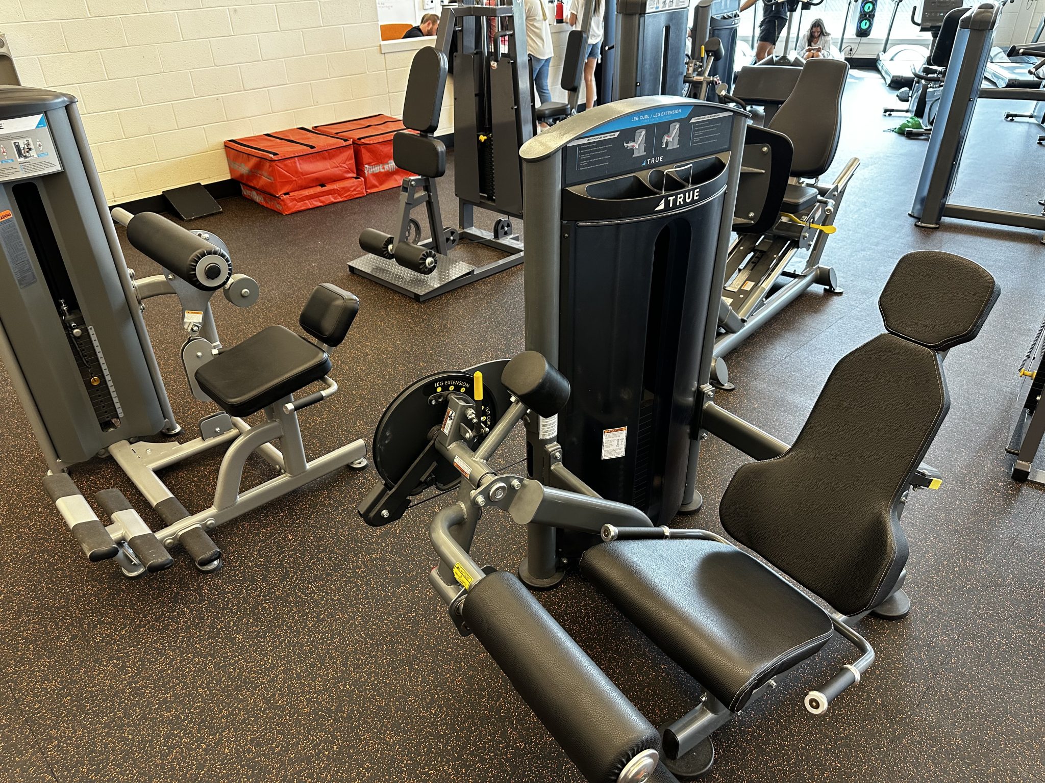 A vibrant gym filled with various machines and equipment, inviting fitness enthusiasts to work out and stay active.