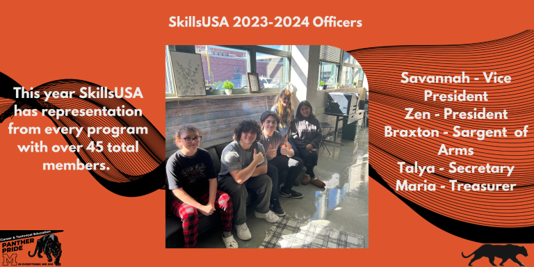 SkillsUSA Officers 2023-2024