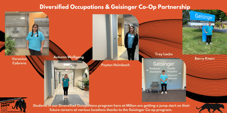 Diversified Occupations & Geisinger Co-Op Partnership