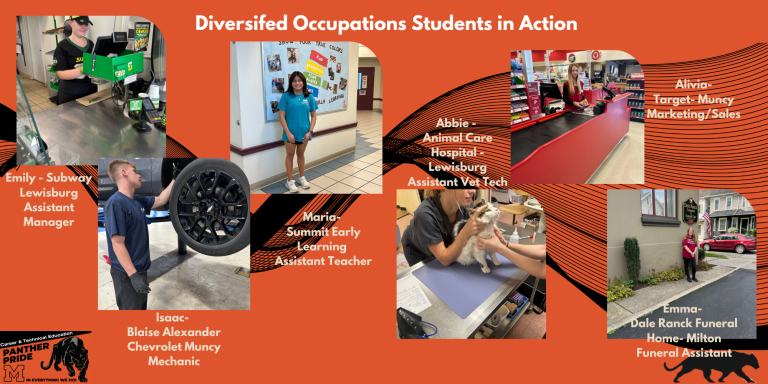 Diversified Occupations Students in Action!