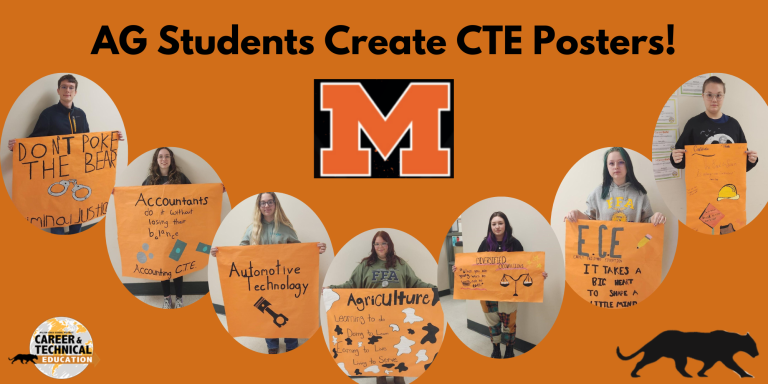 Agriculture Students Create CTE Posters!