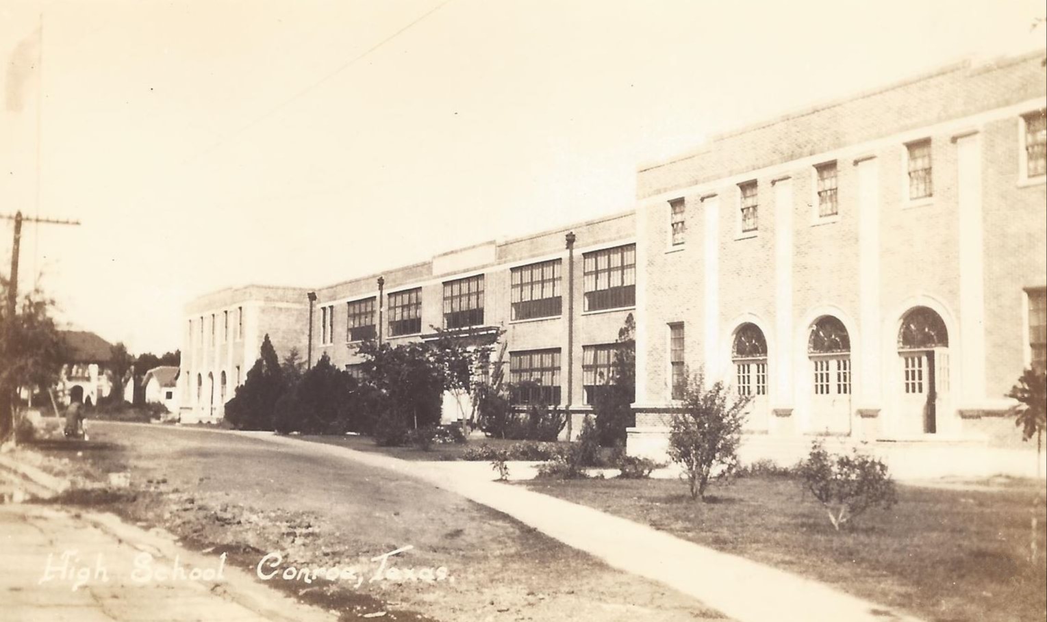 Two story building circa 1940