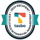 2024 Recipient TASBO Excellence in Financial Management