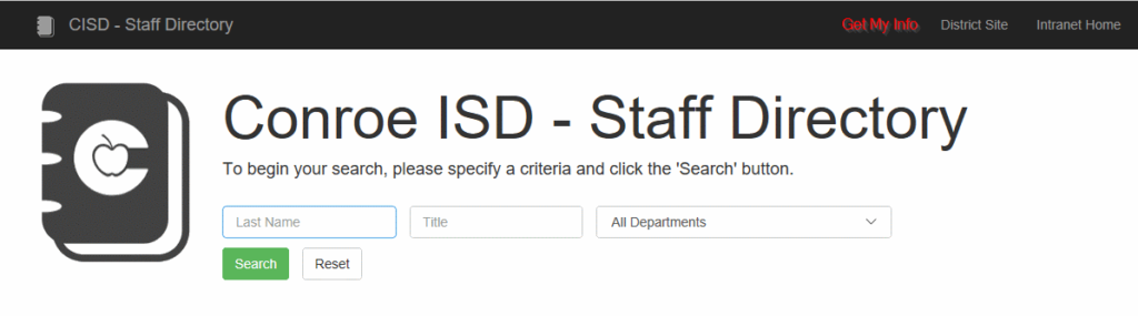 Conroe ISD - Staff Directory