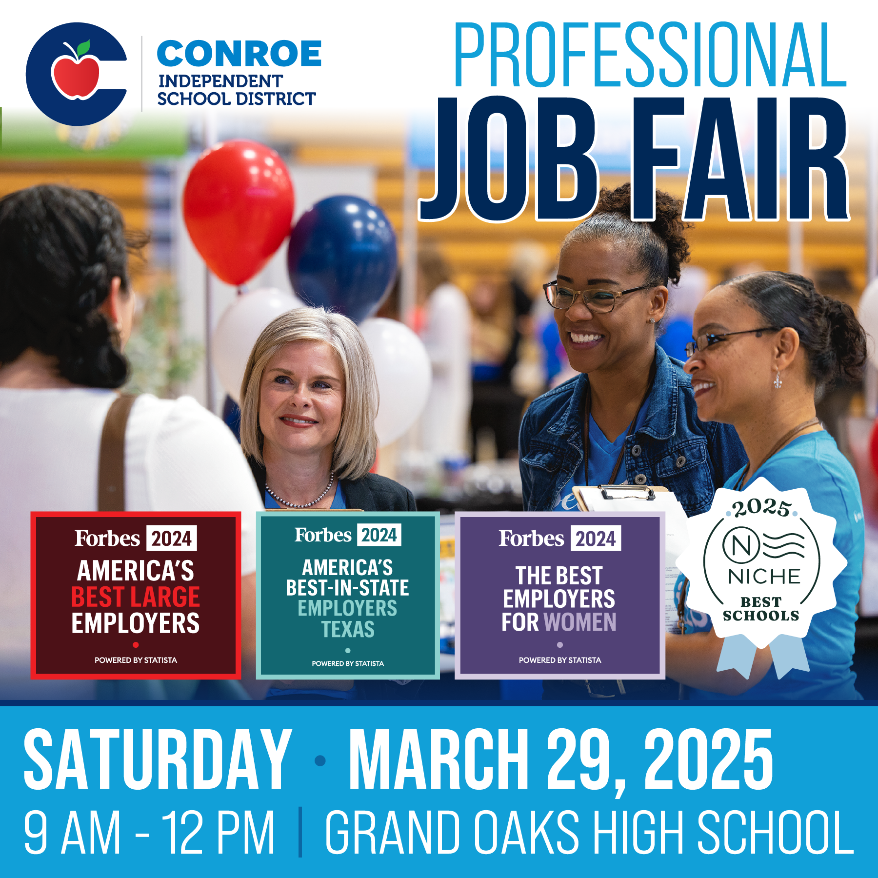 Teacher & Instructional Paraprofessional Job Fair Register Here Wednesday, October 20, 2024