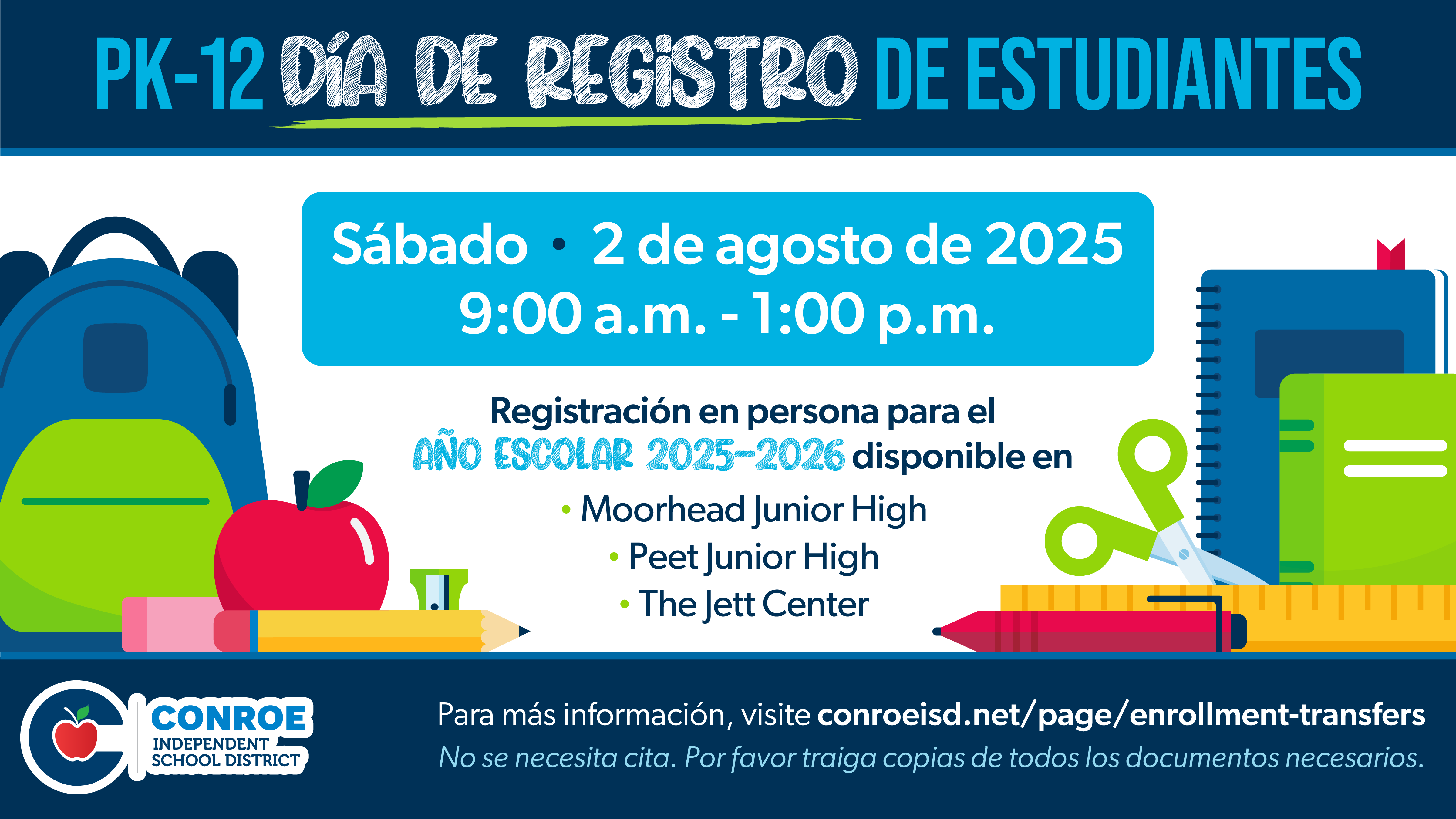 Dia de Registro de Estudiantes