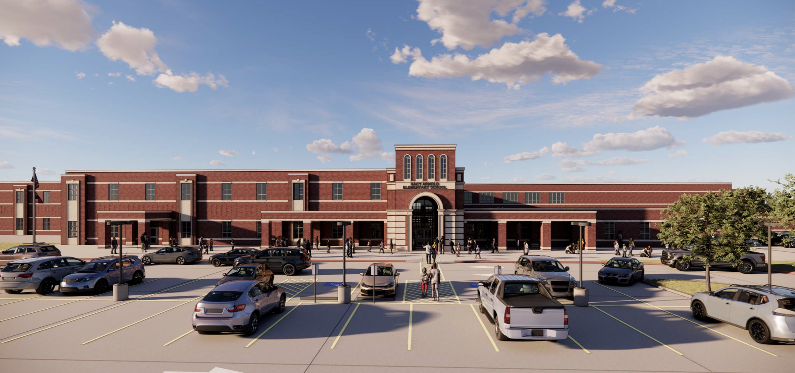 Kacy Arnold Elementary rendering landscape