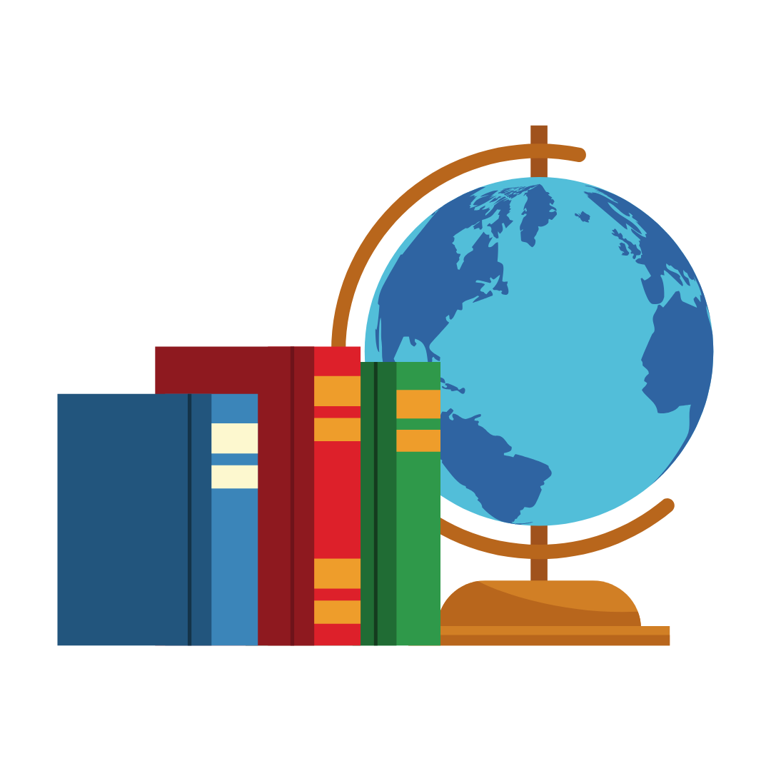 Books and Globe