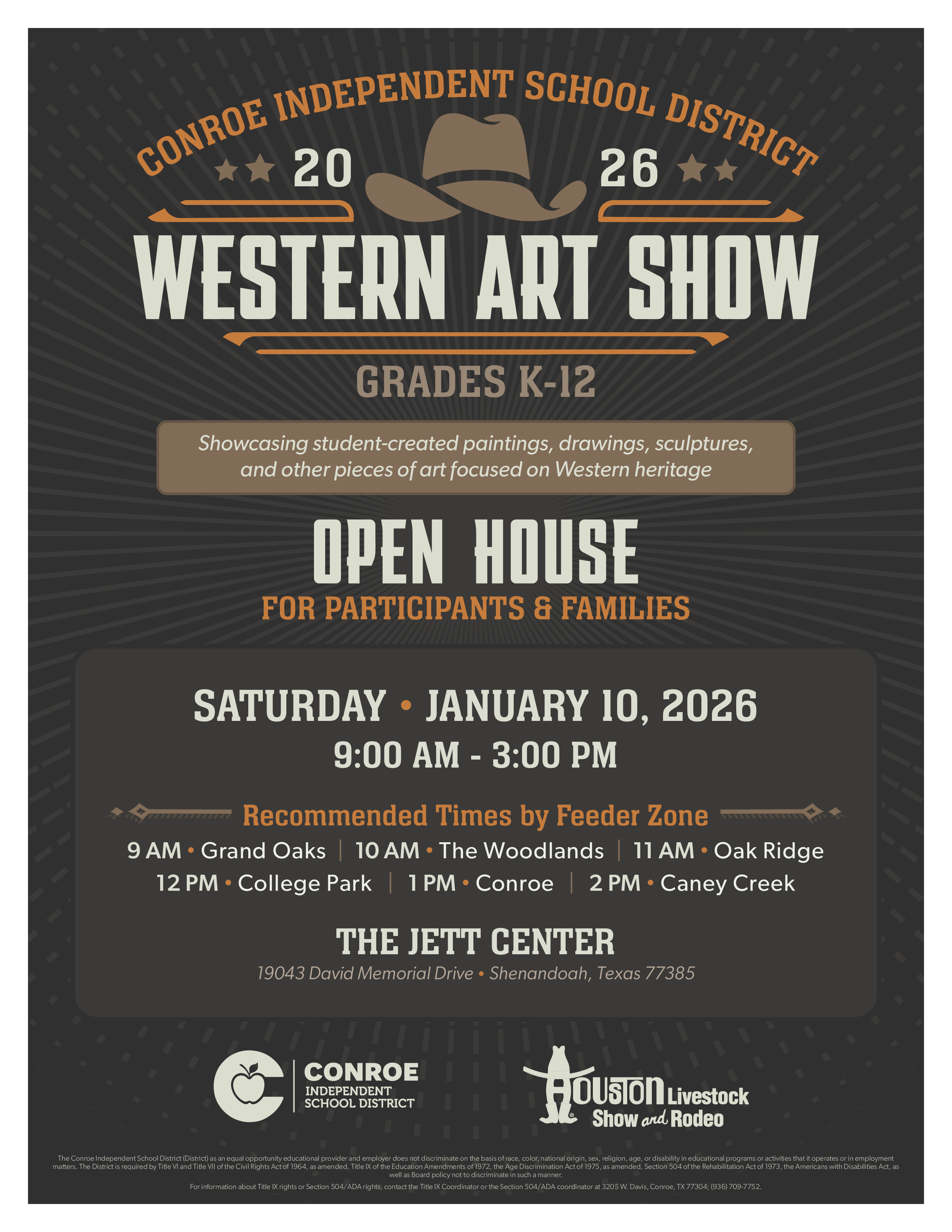 Western Art Show Flyer