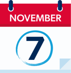 Calendar page showing November 7.
