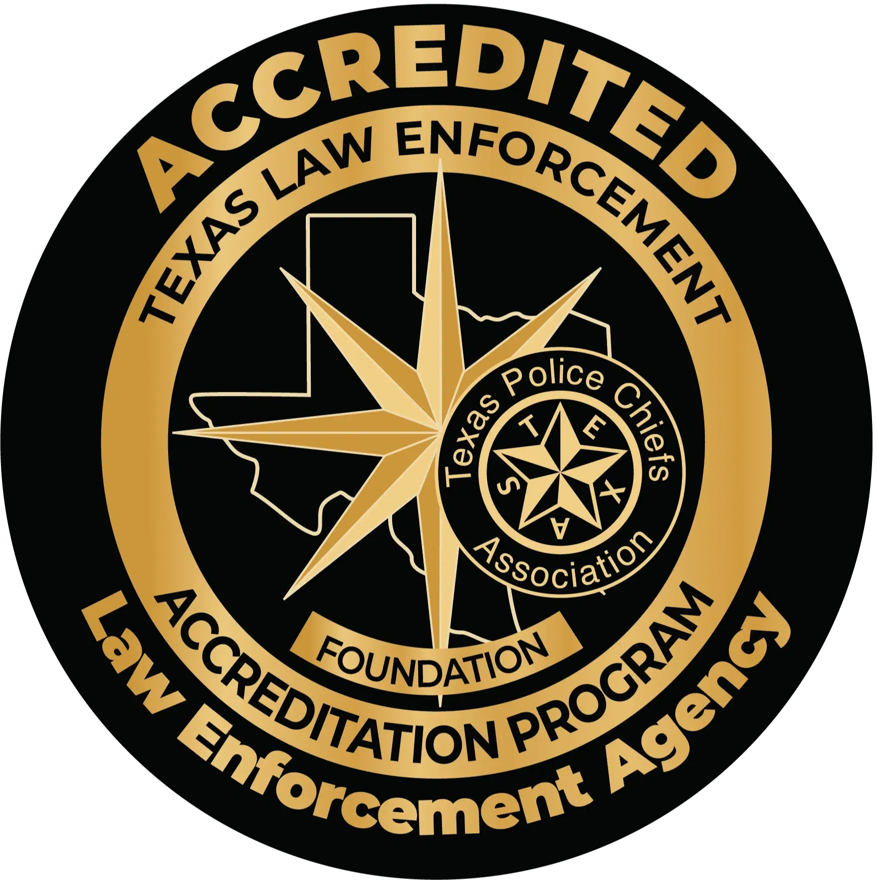 Texas Law Enforcement Accreditation Program Emblem