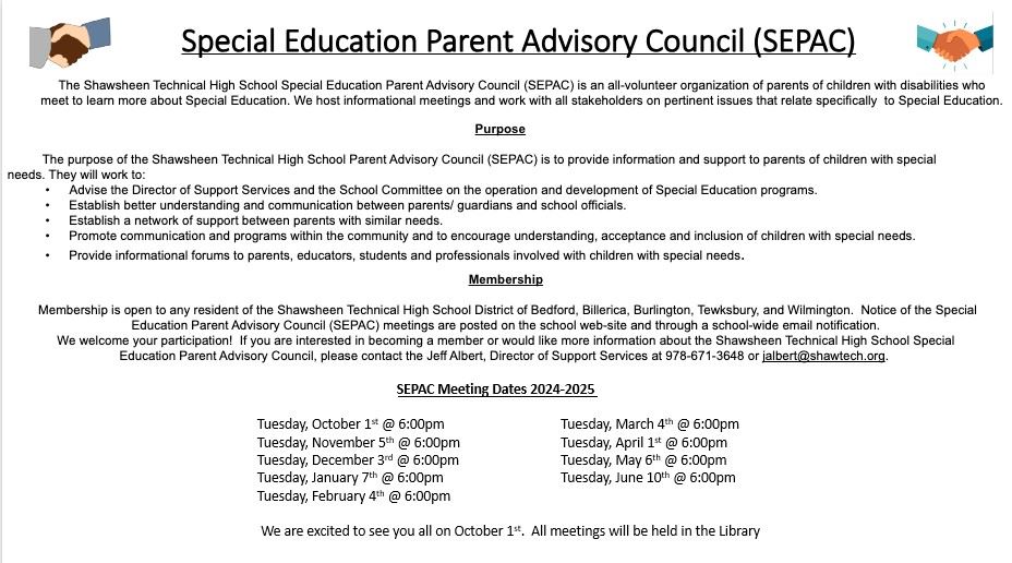 SEPAC Meeting