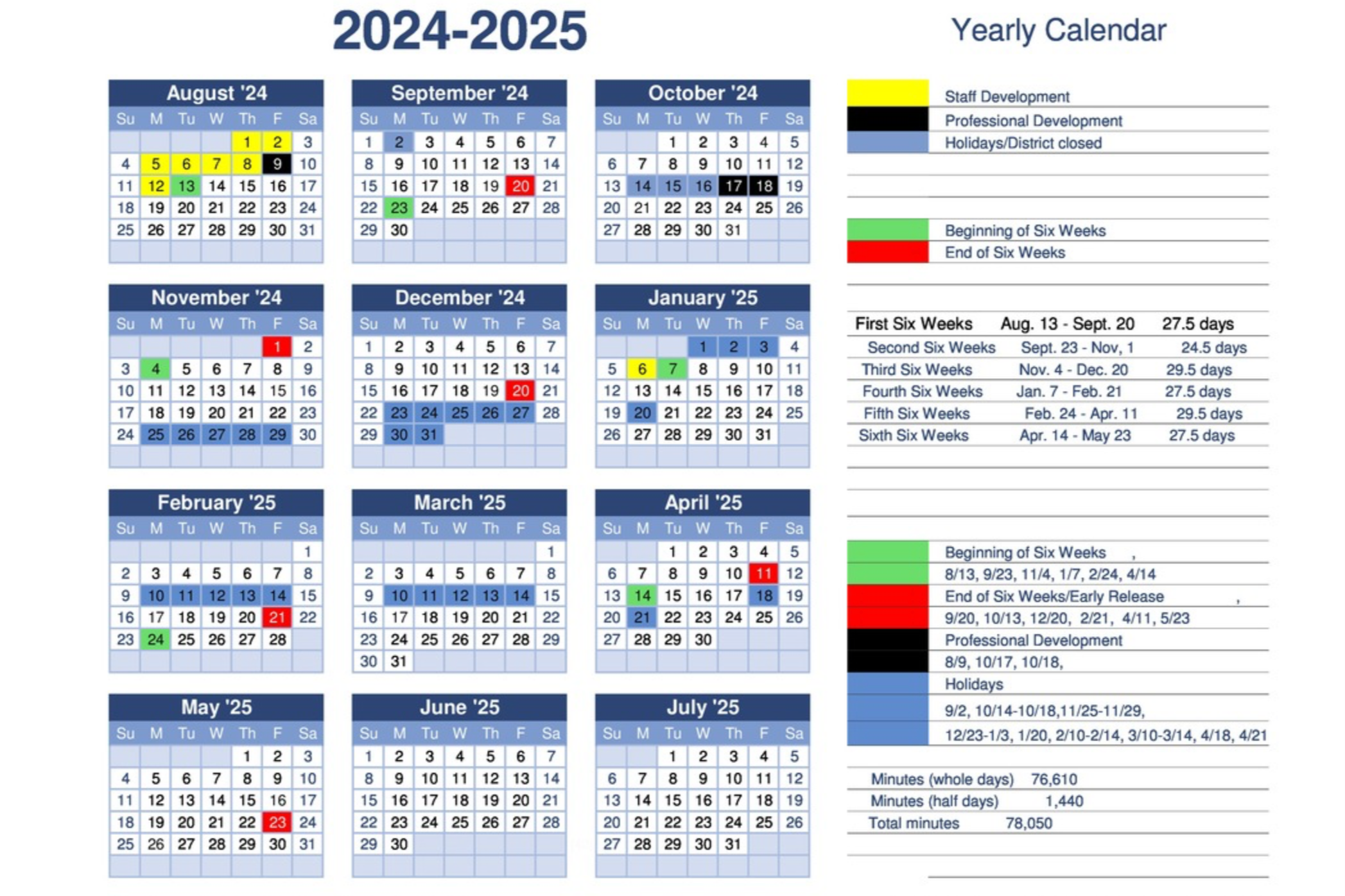 School Calendar