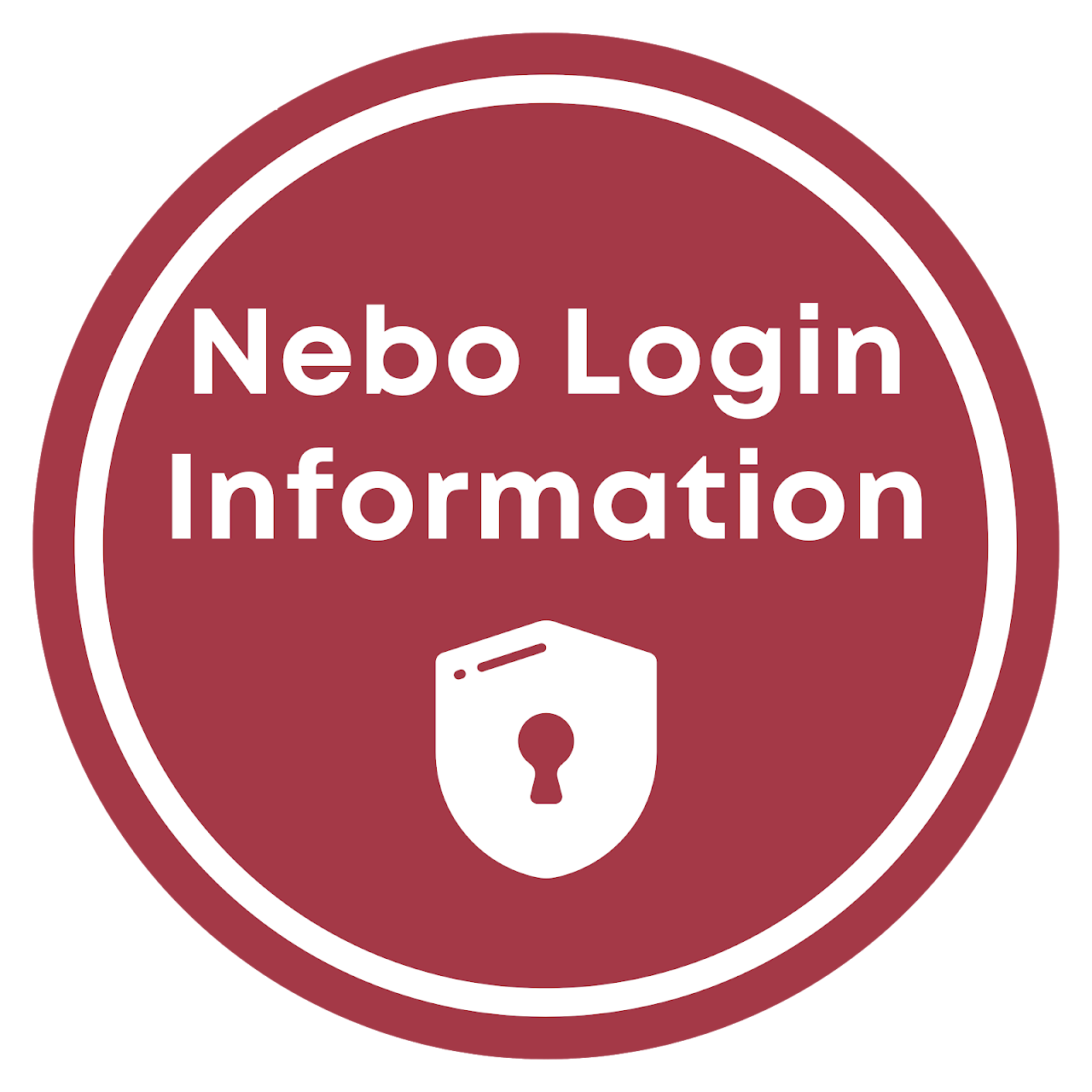 Nebo Login Info logo