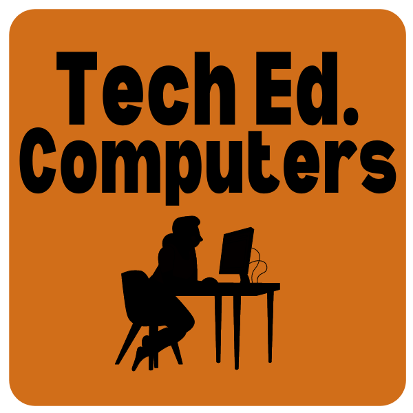 Tech Ed. Computers Logo.