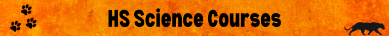 HS Science Courses Banner.