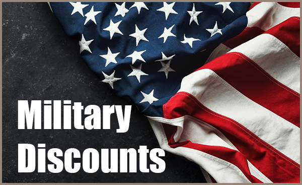 military discounts