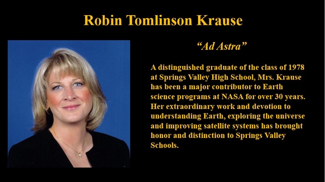  2019 Inductees  Robin Tomlinson Krause