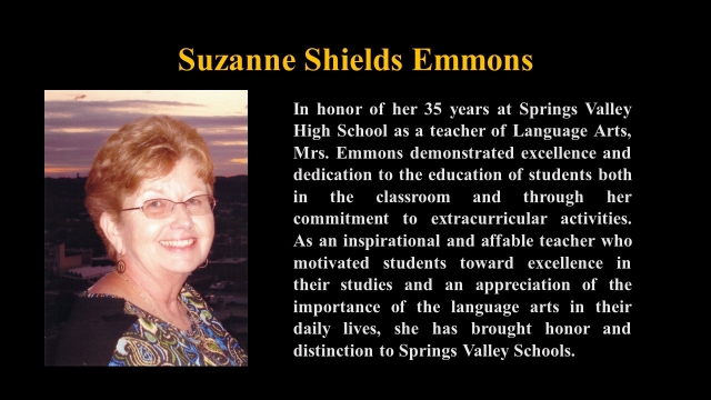 2017 Inductees    Suzanne Shields Emmons