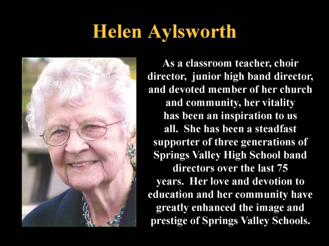 2014 Inductees   Helen Aylsworth