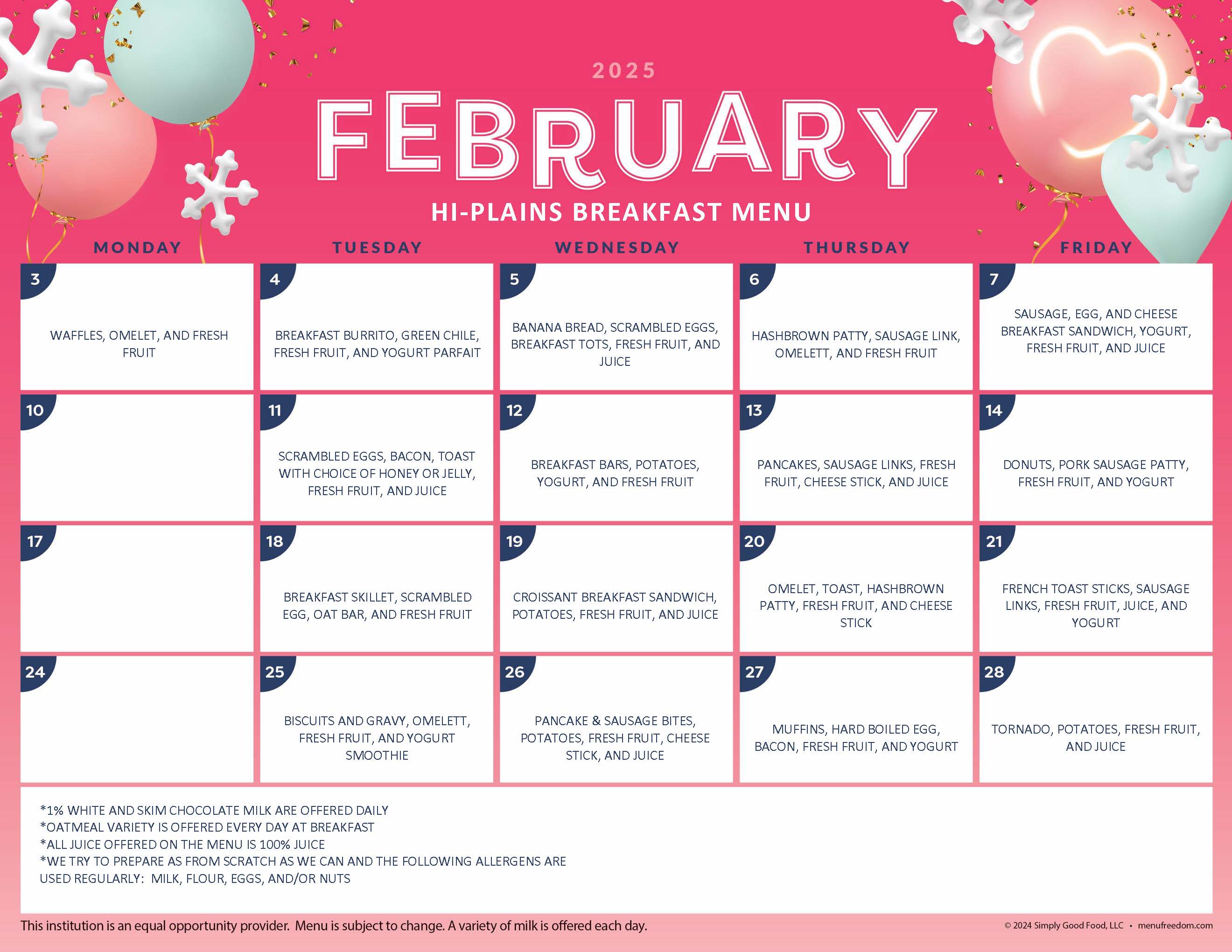 Feb BKFST