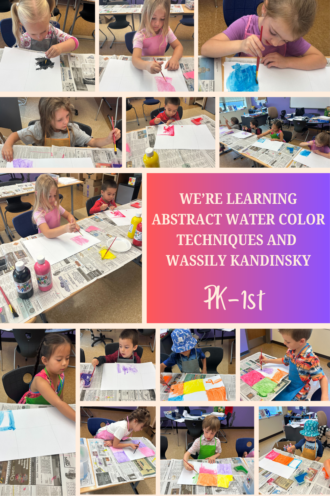 Art Class Pk-1st