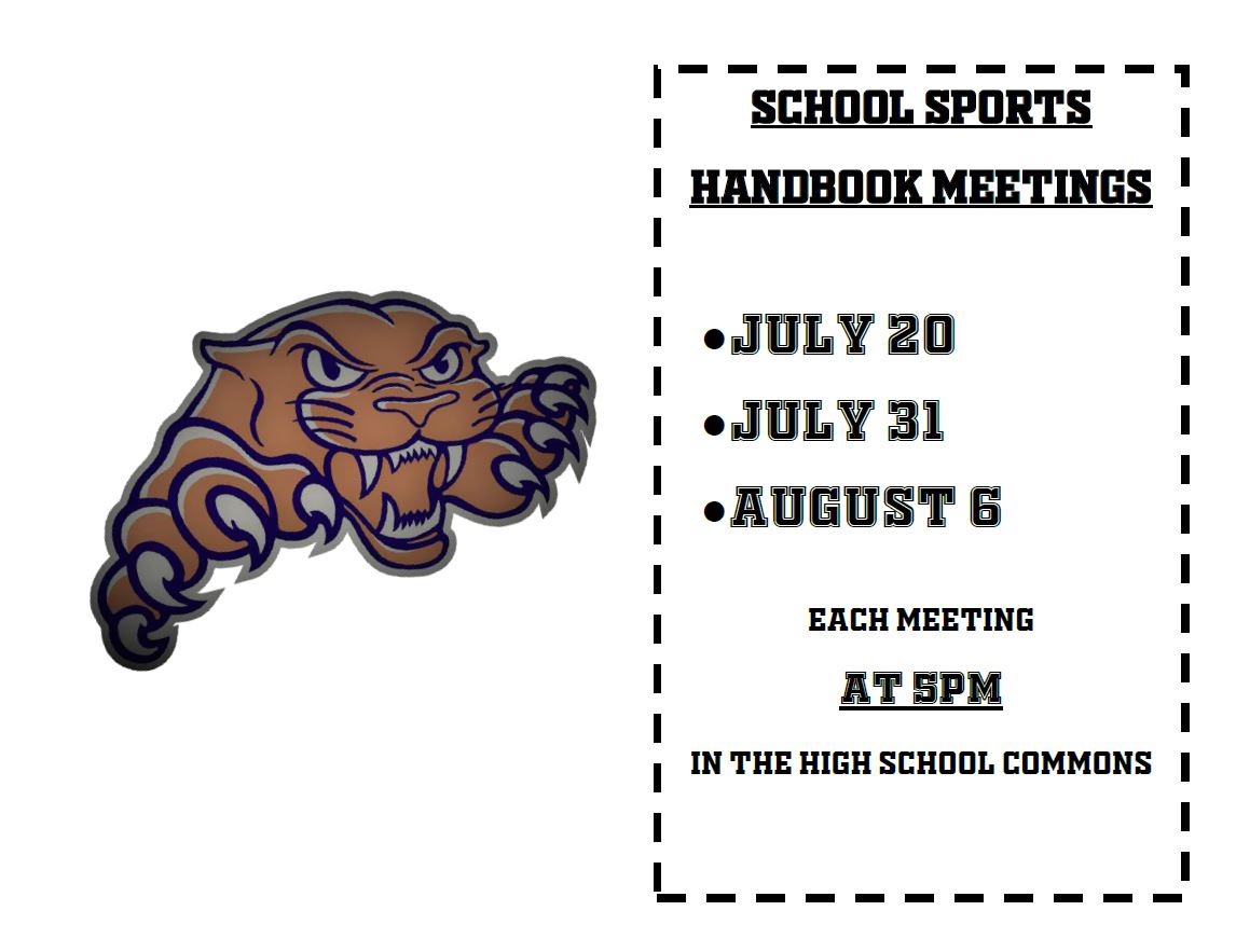 Sports Handbook Meeting Dates