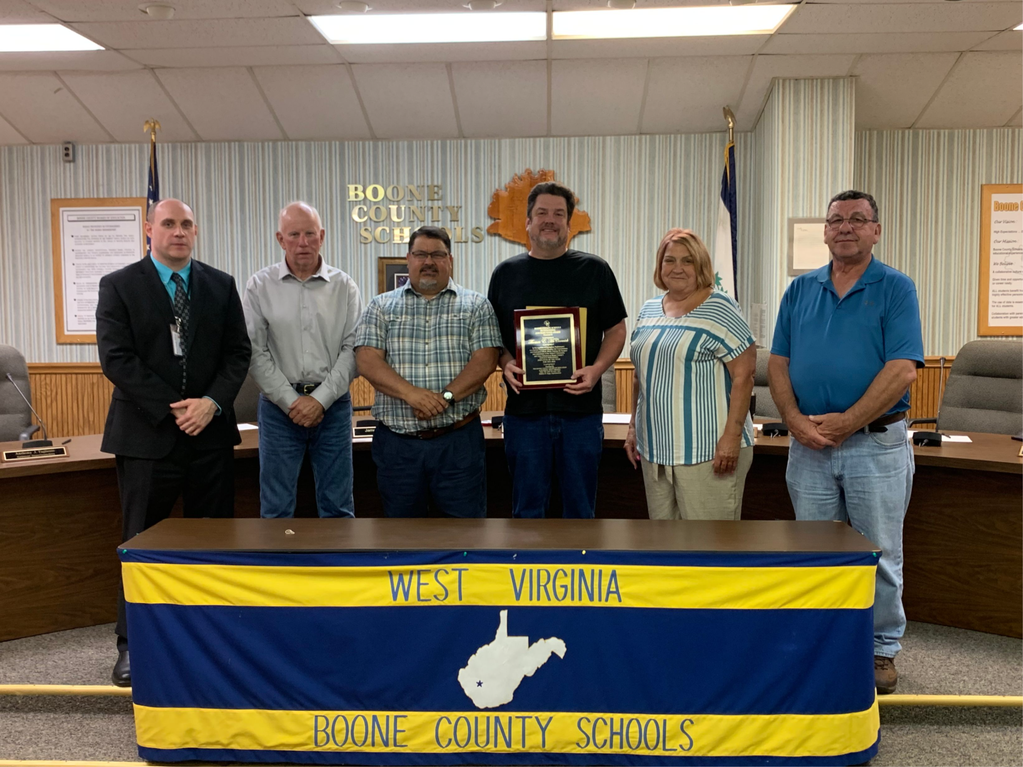 Service Personnel of the Year:  Thomas McCormick  Maintenance Department