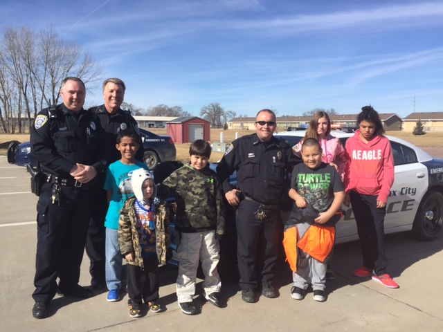 field trip to the local police station