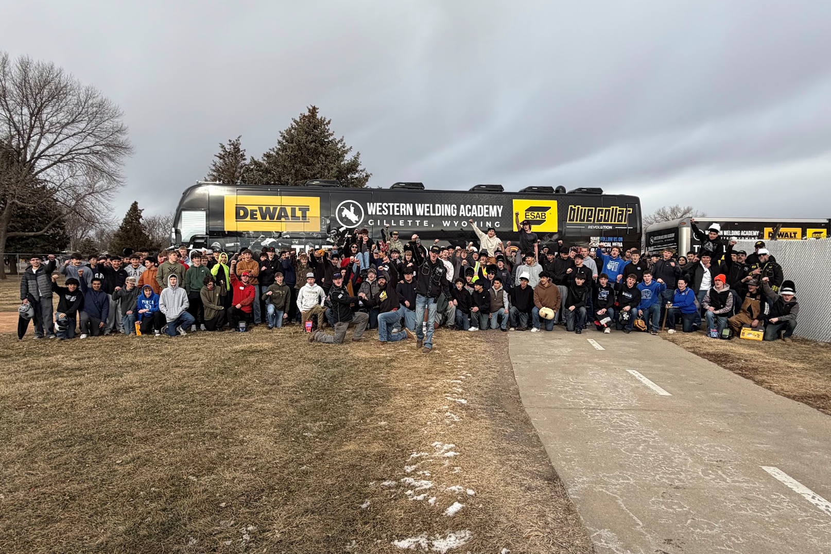 Western Welding Academy as part of the Blue Collar Tour,