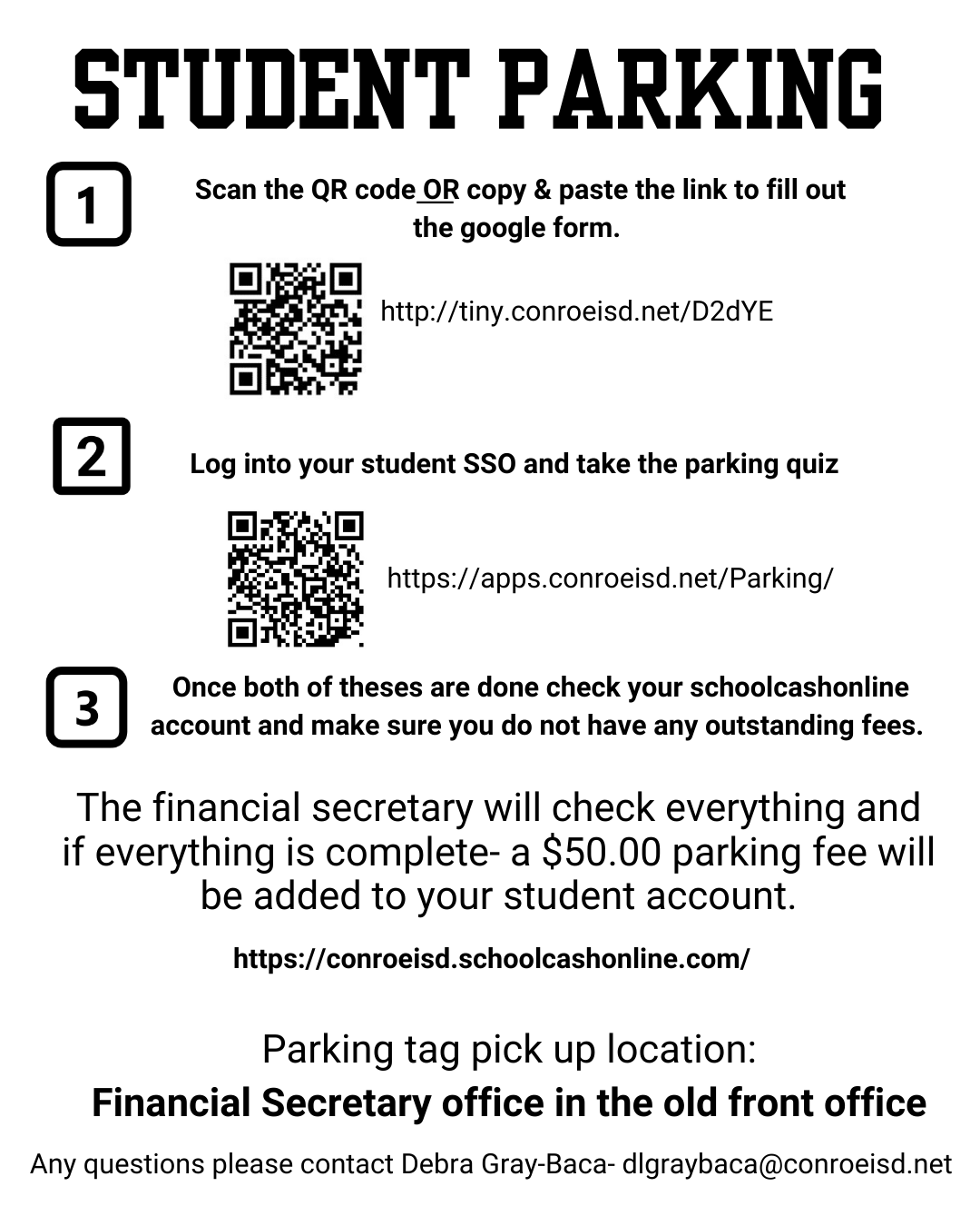 Parking Flyer